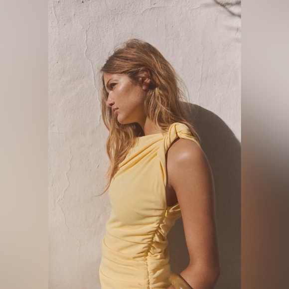 Zara Yellow Maxi Dress - Picture 11 of 14